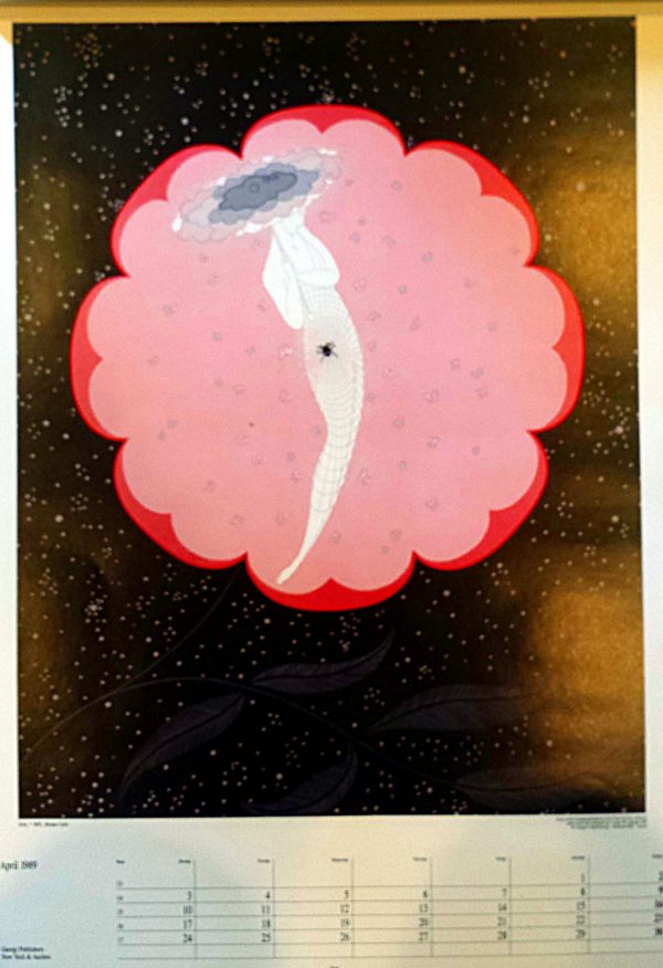 Erte' Art Deco Calendar Page Lithograph "Monte Carlo"