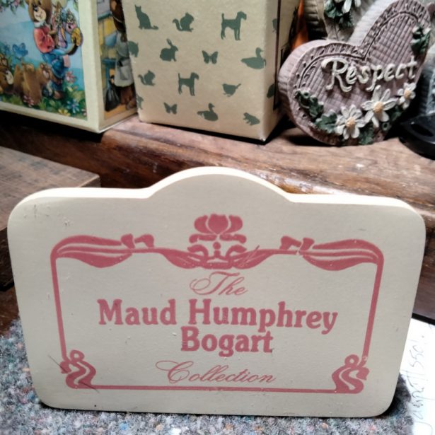 Maud Humphrey Bogart Collection Signage