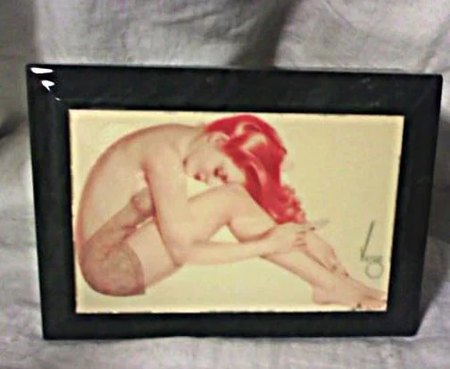 Alberto Vargas Polished Stone Box