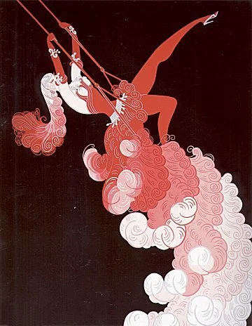Erte' Calendar Image "Trapeze"